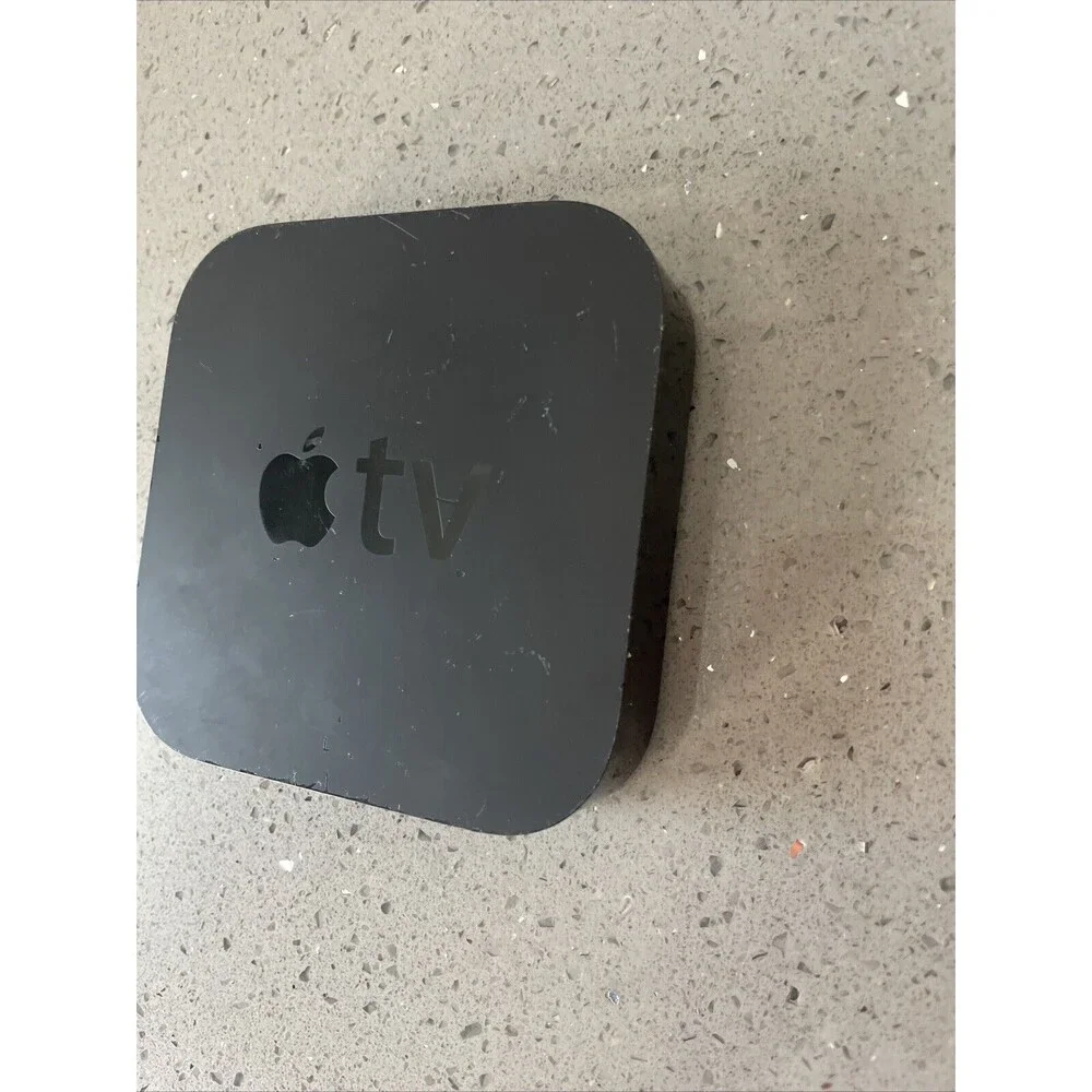 Apple TV A1427 HD Media Streamer 1080p Ethernet HDMI WiFi Tested Works no power